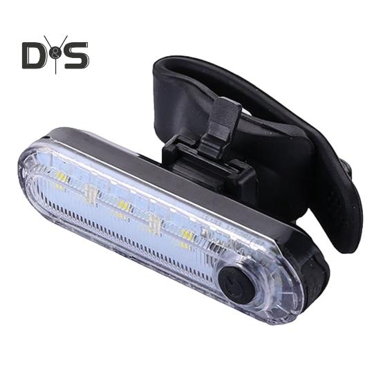 

Велосипедний ліхтар, який перезаряджається через USB, енергозберігаючий світлодіодний ліхтарик, водонепроникний ліхтарик із задньою стороною велосипеда для нічної їзди на велосипеді