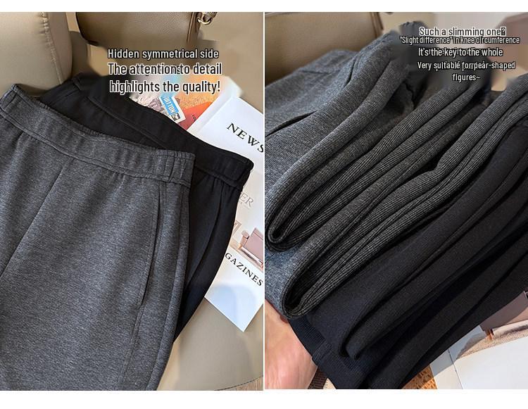 Spring Micro-Flare Slim Fit Tummy-Concealing Women's Long Pants - Casual & Stylish 2026
