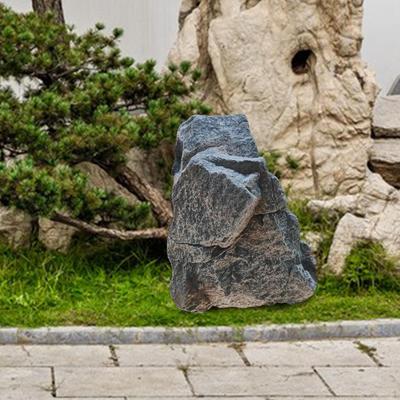 Yapay Sahte Peyzaj Kayası Dekoratif Taş Gri Bahçe Dekorasyonu