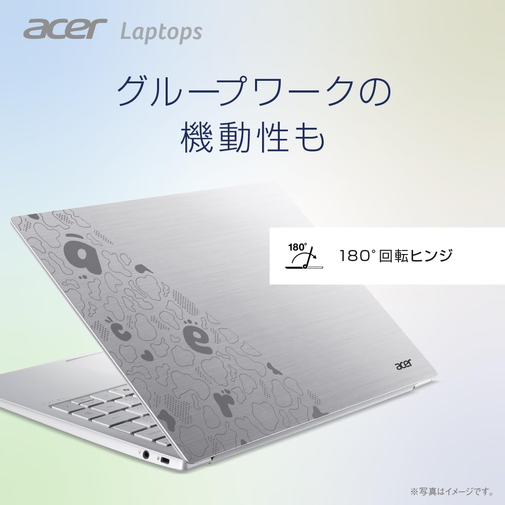 Acer Swift Lite 14 Notebook AI Core Ultra 7 16GB Paměť 512GB SSD WUXGA IPS Panel 990g provoz Full HD Webkamera s posuvným krytem Kompatibilní s WiFi 6