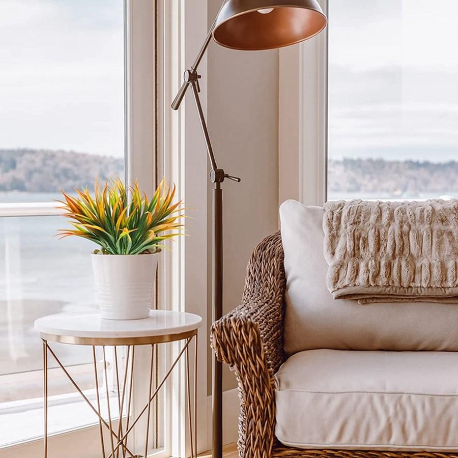 1 Pc 14 Leaves Spring Grass For Christmas Wreath Home Outdoor Garden Decor Wedding Arch Accessories Scrapbook Artificial Plants