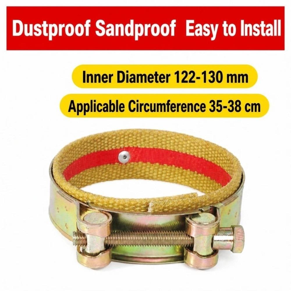Thick Excavator Dust Boot Wear Proof Grease Isolate Pin Joint Dust Guard Clamp Lock Easy Mount Heavy Machinery Seal Cap