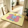 Cute Cartoon D-dumbo Classic Carpet Bathroom Anti-slip Mat Door Mat Home Decoration Mat Entrance Door Mat Scratch-resistant