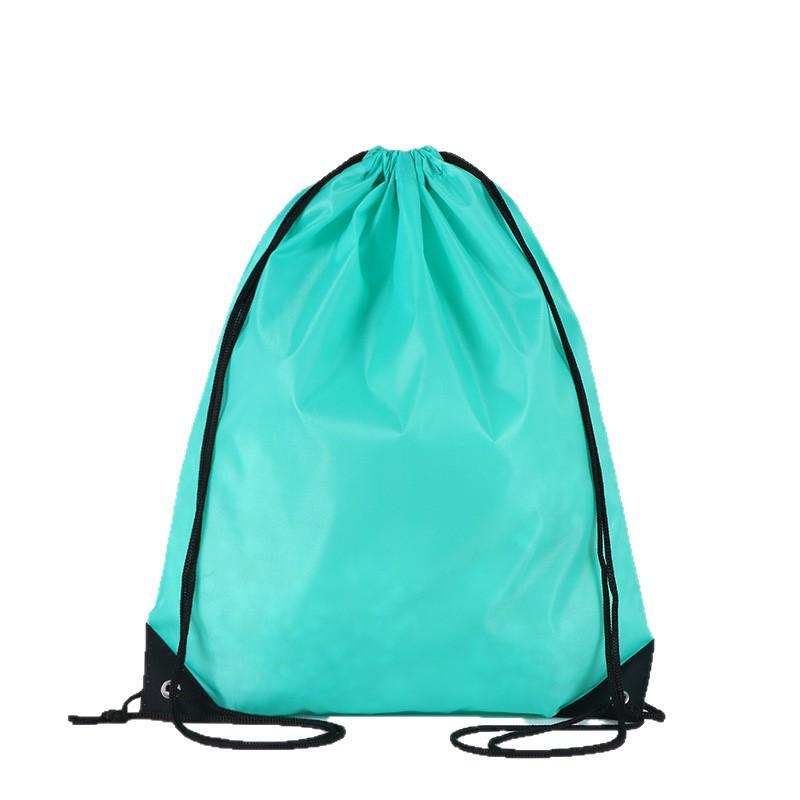 Polyester-Kordelzugrucksack mit individuellem Logo für Marathon oder Fußball