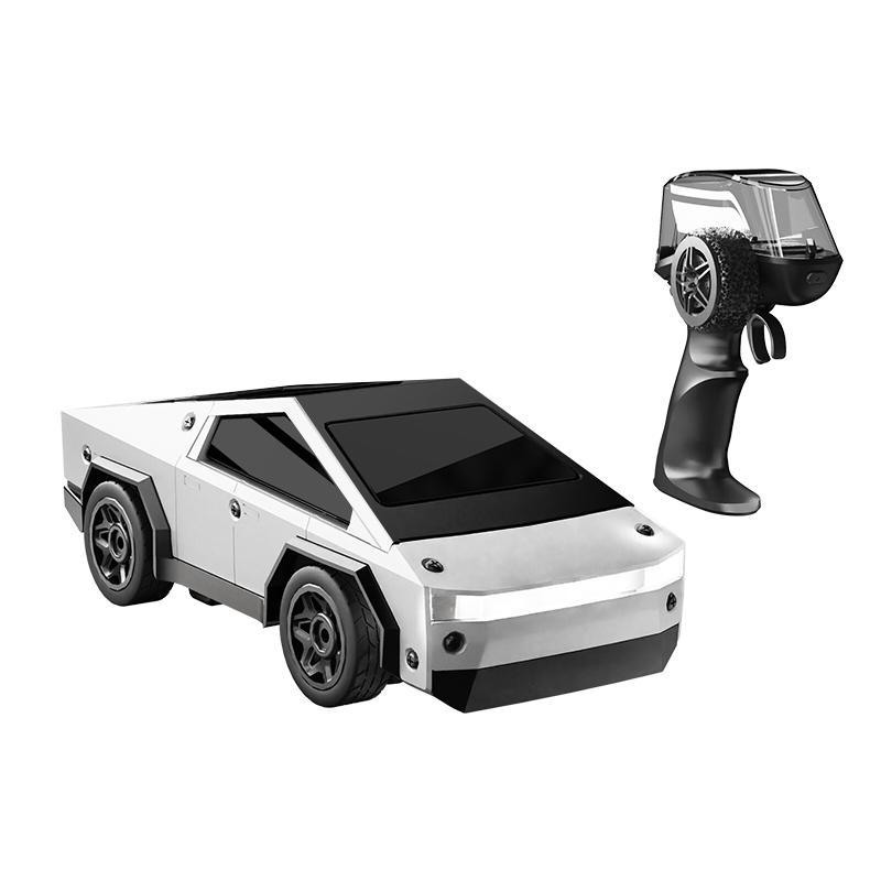 1/64 Desktop Car Mini Trucks High Speed 2.4G Remote Control Racing Climbing Buggy Cars Four-Wheel Drive Children Toys Boys Kid