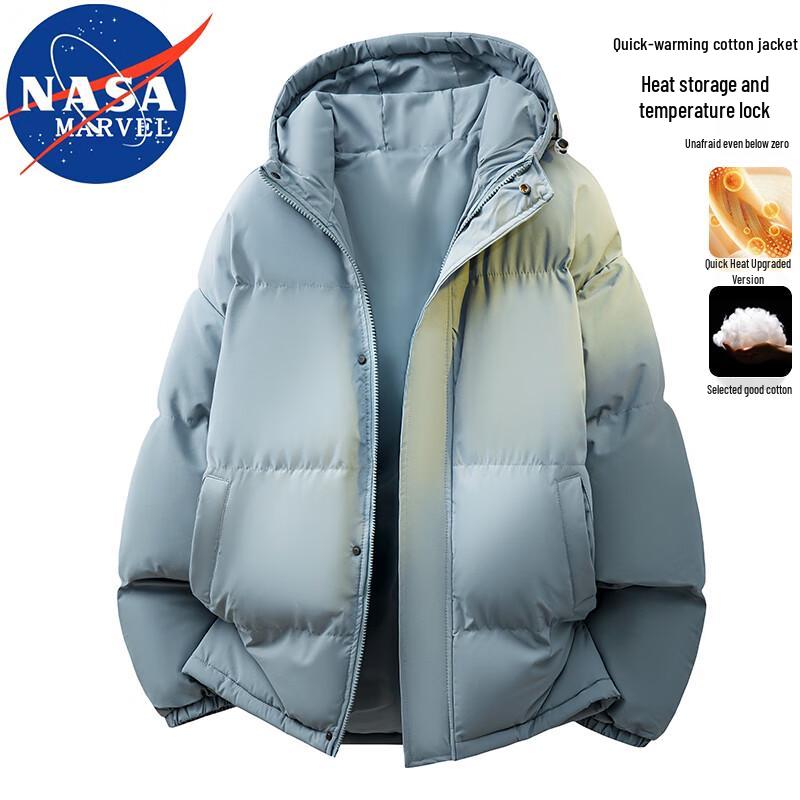 

NASA MARVEL Men s Hooded Padded Jacket 2XL