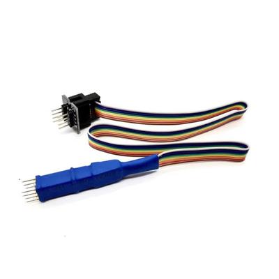 Fio Sonda de Chip de Inserção Direta DIP8 8 Pinos 2.54mm Ar Condicionado Queima Lado E para Transferência de Dados Programação