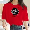 Luxury brand printed women's T-shirt  cotton street Y2KT T-shirt Summer graphic fashion women's T-shirt women's T-shirt
