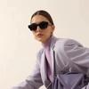 Vintage Designer Square Sunglasses Women Men Luxury Punk Concave Frame Hip Hop Eyewear UV400 Protection
