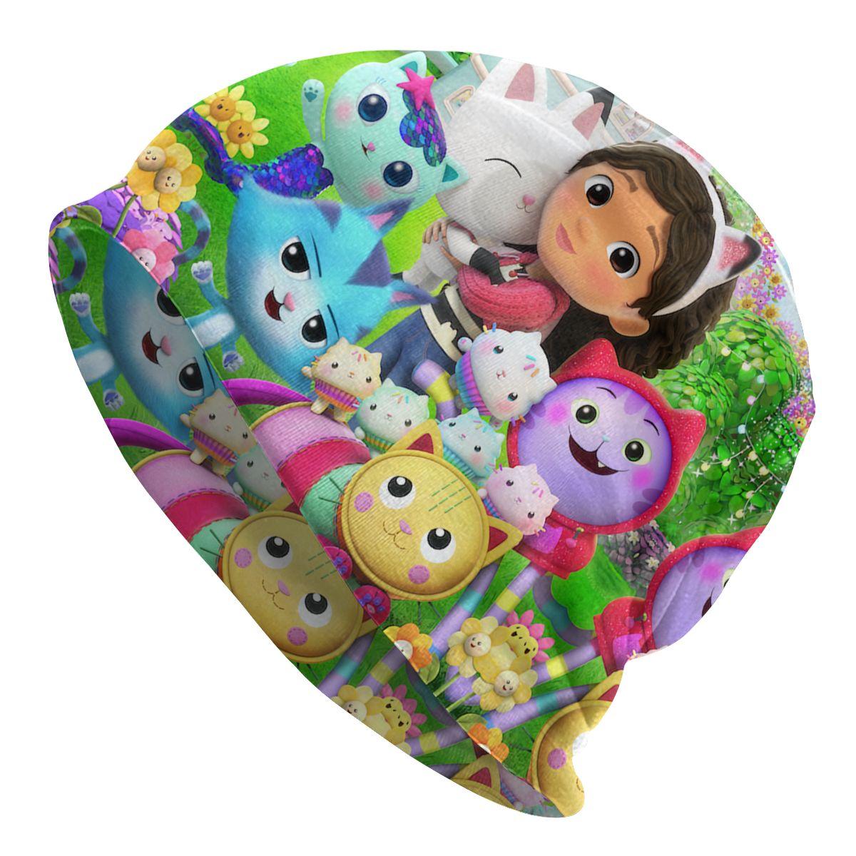 

Gabbys кукольный домик, женская модная вязаная шапка для женщин и мужчин, осенне-зимняя теплая шапка Gabby Cat Pandy Paws, шапки 1 Knitted Hat