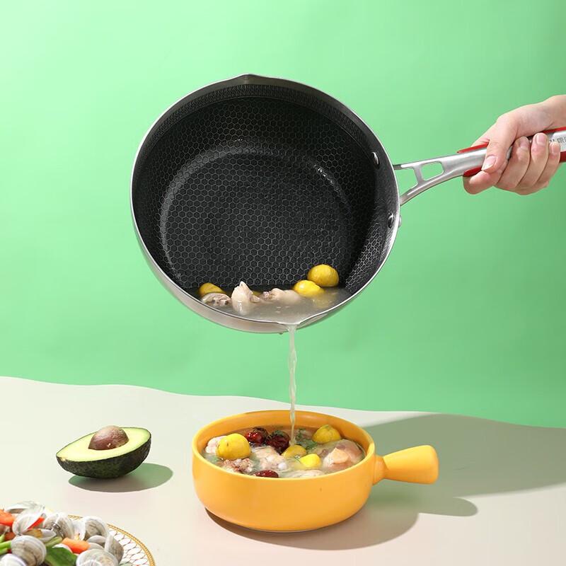 Kangbah 5th Gen 316L Stainless Steel Honeycomb Non-stick Frying Wok