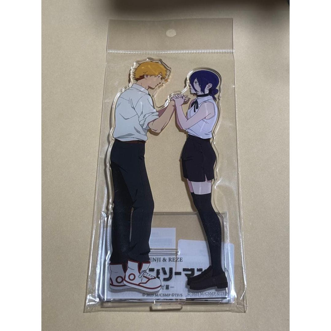 Used Reze Denji Chainsaw Man Base Yard Tokyo Big Acrylic Stand