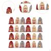 24 Pieces Christmas Gift Bag Treat Bags Candy Small for Event