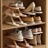 2pcs Double-layer Shoes Stacker with Aroma Box Adjustable Angle Shoes Rack Shoes Organizer  Entryway