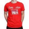 Eurovision Song Contest T-Shirt Men  Casual 100% Cotton Tee Shirt Round Collar Short Sleeve T Shirt Printed Clothing