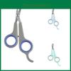 Straight Small Cat Nail Clipper Stylish Gray Blue Claw Trimmer For Cats Suitable For Couples And Friends