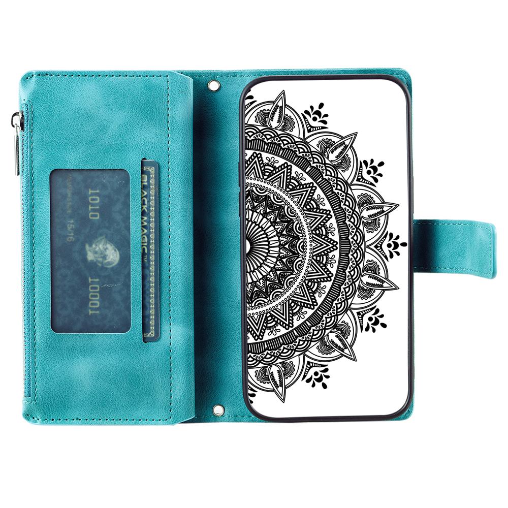 Style 006 For Oppo Reno13 Pro 5G Wallet Case PU Leather Phone Cover Mandala Flower Pattern