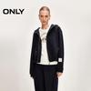 ONLY Women's Loose Dropped Shoulder Double Zip Hooded Sweatshirt
