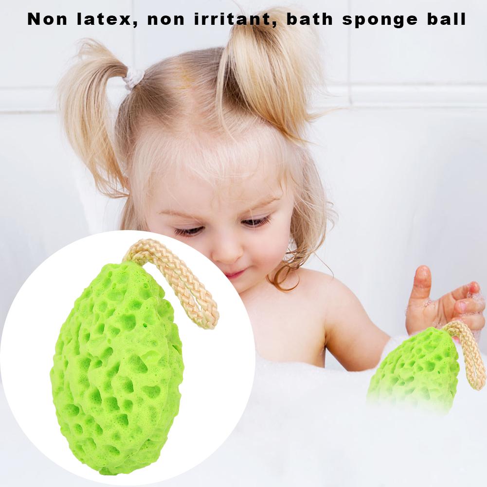 2 Pcs Baby Infant Bath Sponge Rub Body Soft Bath Scrubber Child Shower Foaming