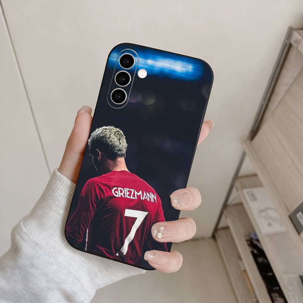 A-Antoine Griezmann Phone Case For Samsung Galaxy A73,A72,A71,A70,A53,A52,A51,Others Soft Black Cover Samsung a22 4g
