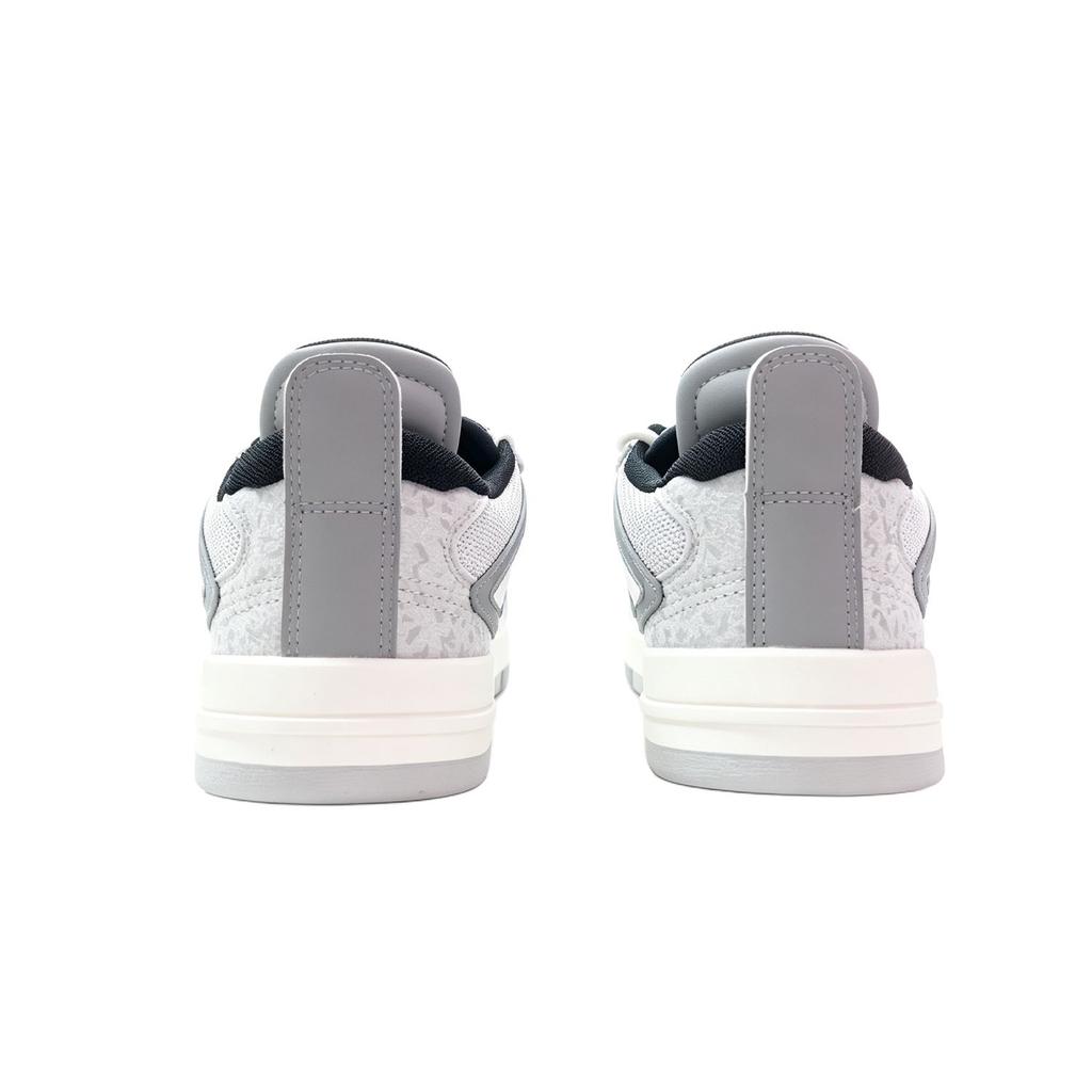 Li Ning We I Pro Minimalist Trendy Versatile Wear Resistant Breathable Low Top Skate Shoes Men Sneakers Gray White AGCW381-3
