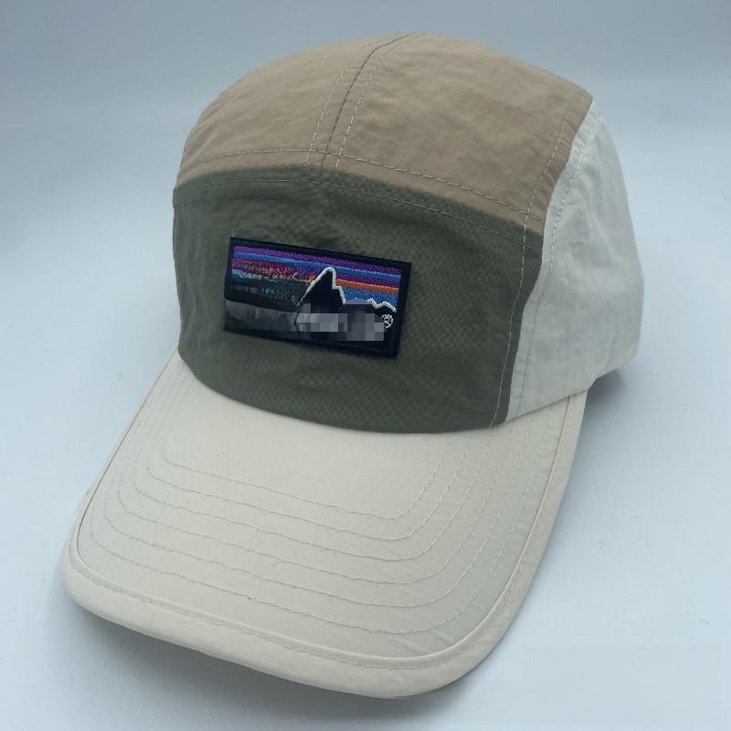 Summer Quick Dry Baseball Cap With Embroidered Letters For Men And Women Sun Protection зелёный