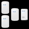Wireless Battery-Operated Doorbell for Home, No Plug-in Needed, Supports One-to-Three Callers