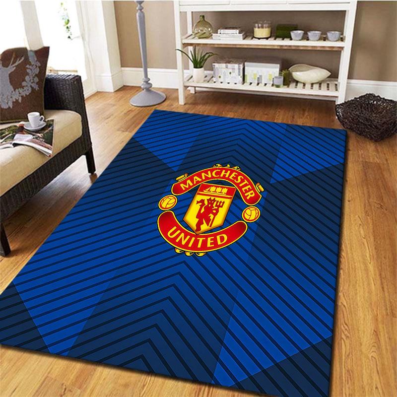 Manchester United F Carpet Rug for Living Room Bedroom Home Sofa Decoration,Kids play Non-slip Floor Mat