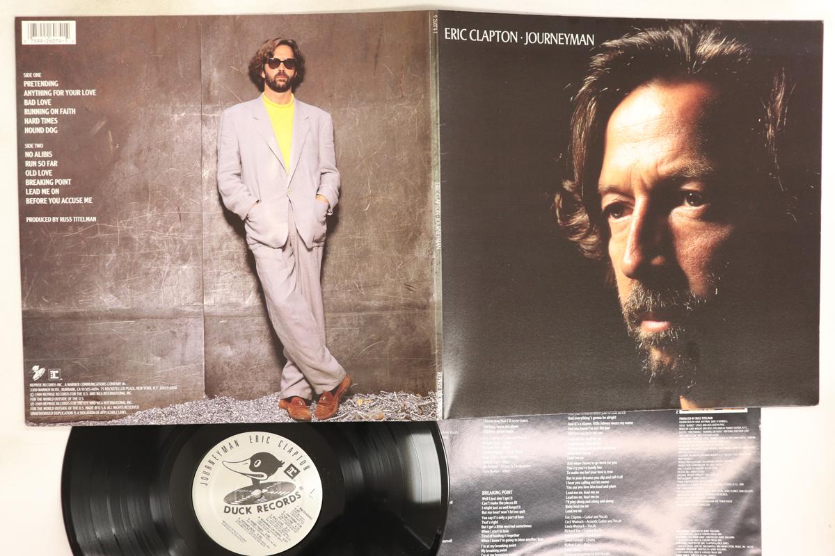 

LP Record ERIC CLAPTON - Journeyman 9260741 DUCK 1989 US Rock Used