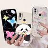 For Xiaomi Redmi Note 7 Case Cute Panda Cartoon Painted Cover Soft Silicone Phone Case For Redmi Note 7 Note7 Back Covers Bumper