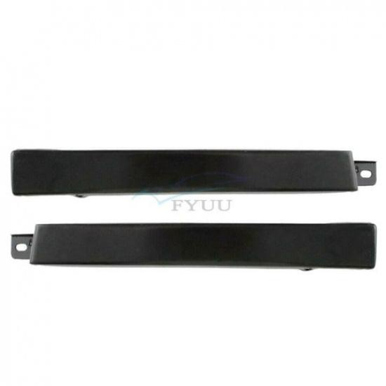 2× Black Car Headlight Filler Trim Panels For Toyota Tacoma Prerunner 1998-2000