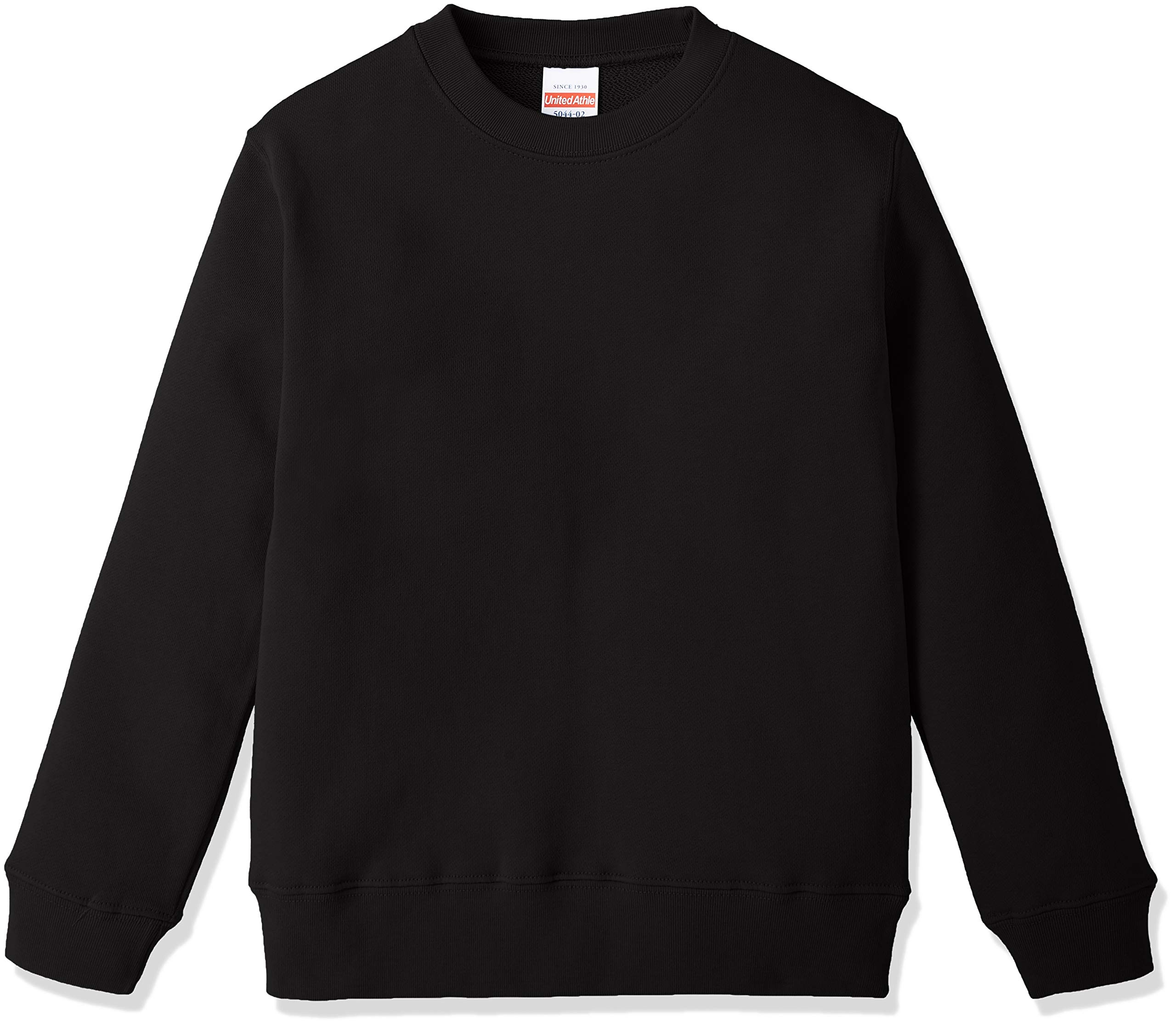 

United Athle oz Crew Neck Sweatshirt 504402 002 Black 150 10.0 (Tile Lining) [Kids] чёрный