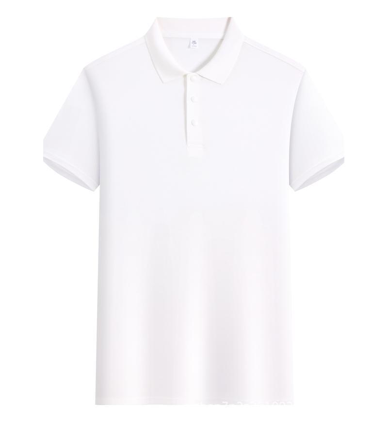 Men's Business Lapel Polo Shirt with Custom Logo Printing