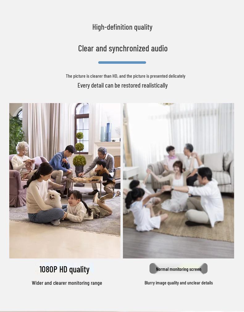 X5 HD Wifi Wireless Night Vision Home Camera