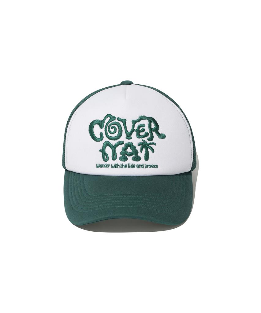 COVERNAT Graphic Mesh Cap Green
