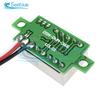 5Pcs 0.36 Inch 0.36" Digital Voltmeter DC 0-30V 3 Lines 3 Digit LED Car Voltmeter Meter Voltage Indicator Panel Battery Monito