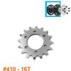 16T Fixed Gear Bicycle Disc Brake Chain Wheel 44mm Brake Disc Mount