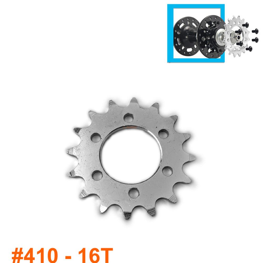 16T Fixed Gear Bicycle Disc Brake Chain Wheel 44mm Brake Disc Mount