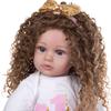 KEIUMI 24 Zoll Reborn Baby Puppen Realistische Prinzessin Tuch Körper Mode Reborn Menina Für Kinder Kindertag Weihnachtsgeschenke