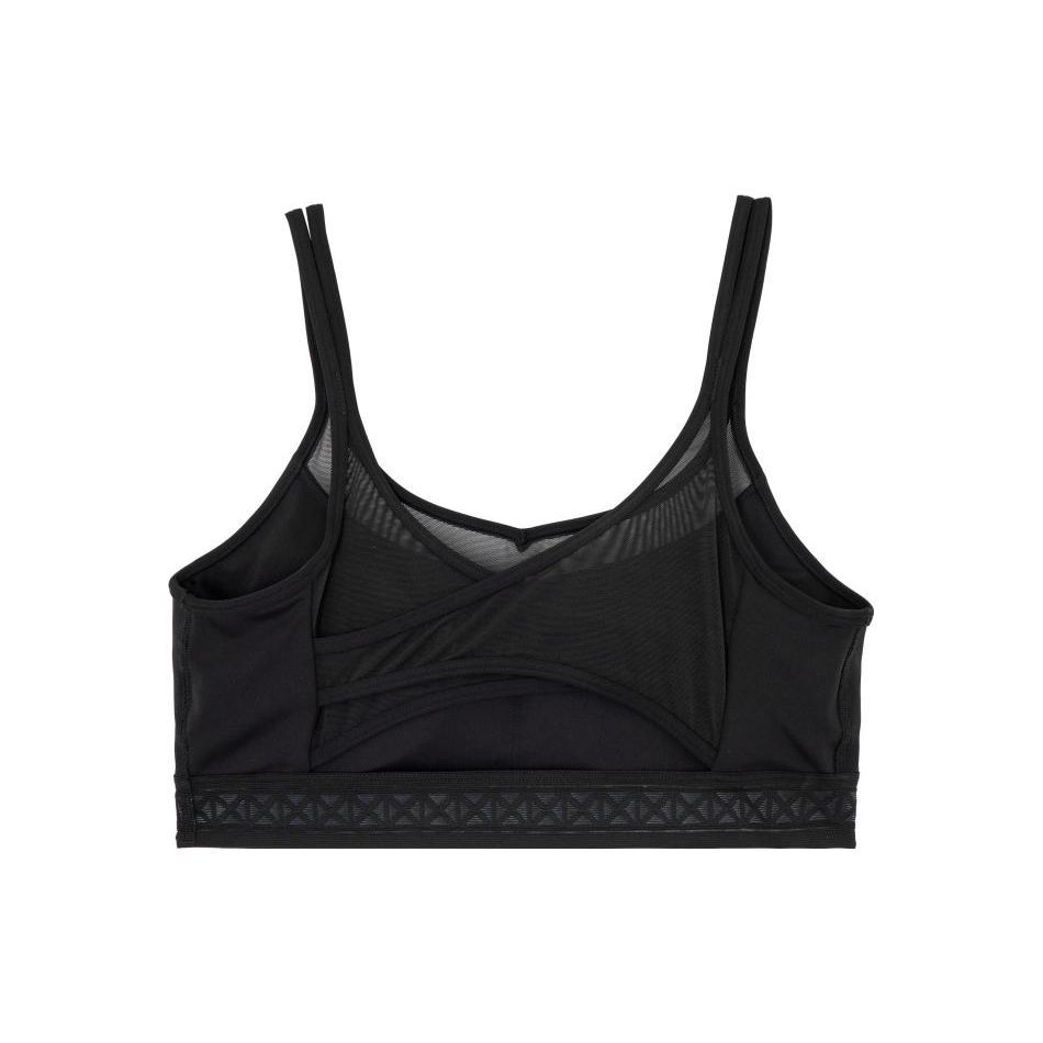 

PUMA Women s Low-Impact Mesh Back Sports Bra Black 525141-01 XXS
