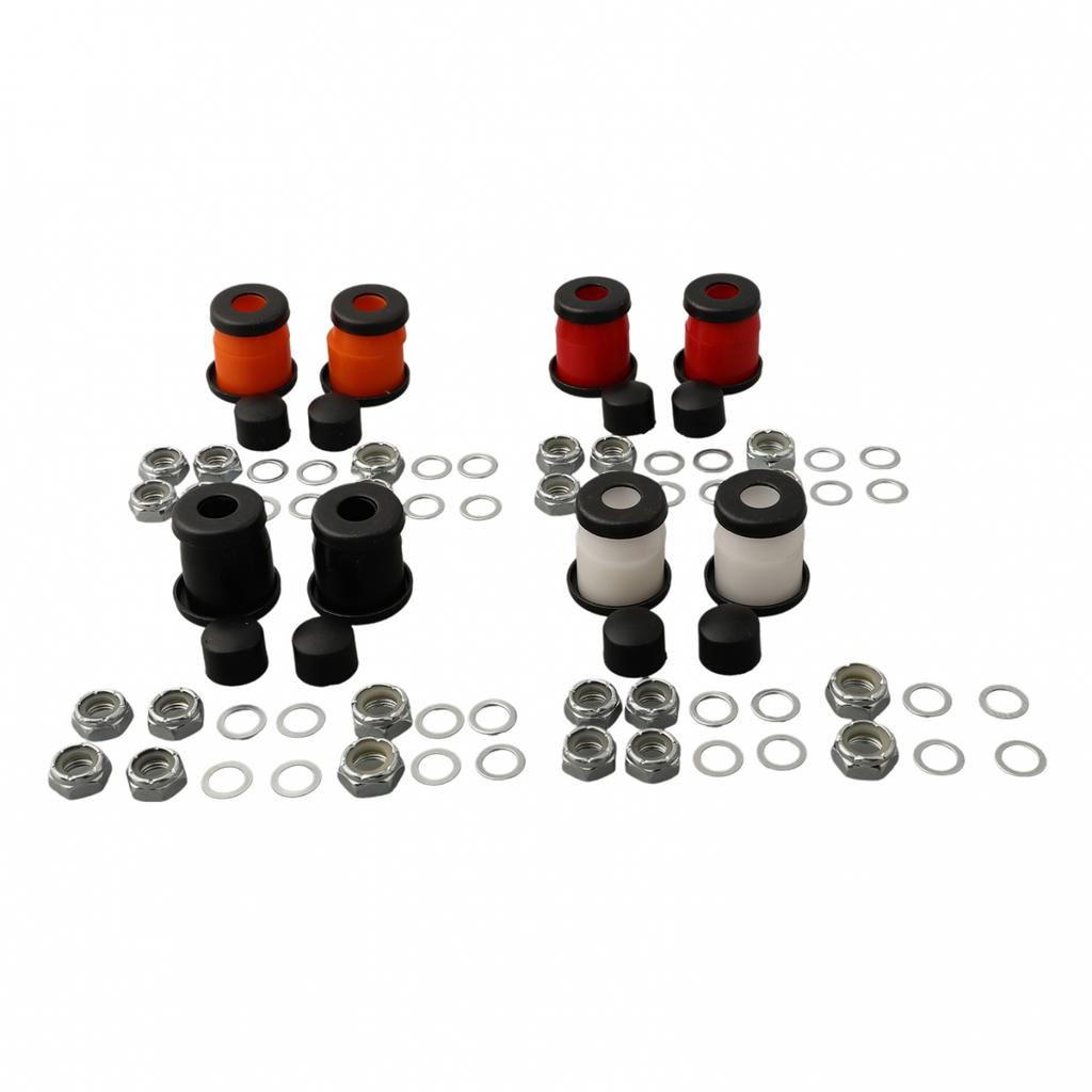 ~ Skateboard - Truck Rebuild Kit HARD 90A Bushings Washers Pivot Cups Rubber 50g