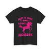Horse Shirt, Just A Girl Who Loves Horses Equestrian Lovers Women Cute Shirt