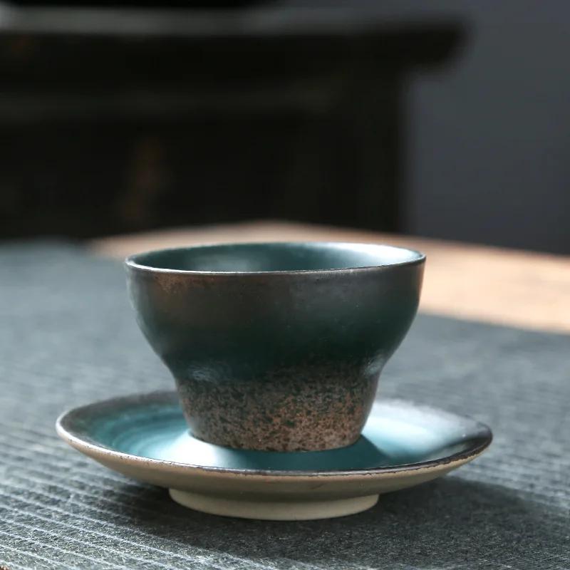 Cești de cafea din ceramică retro Set cești și farfurioare creative Cești de cafea cu latte Cești din ceramică Cești de ceai de după-amiază Cești de lapte pentru micul dejun