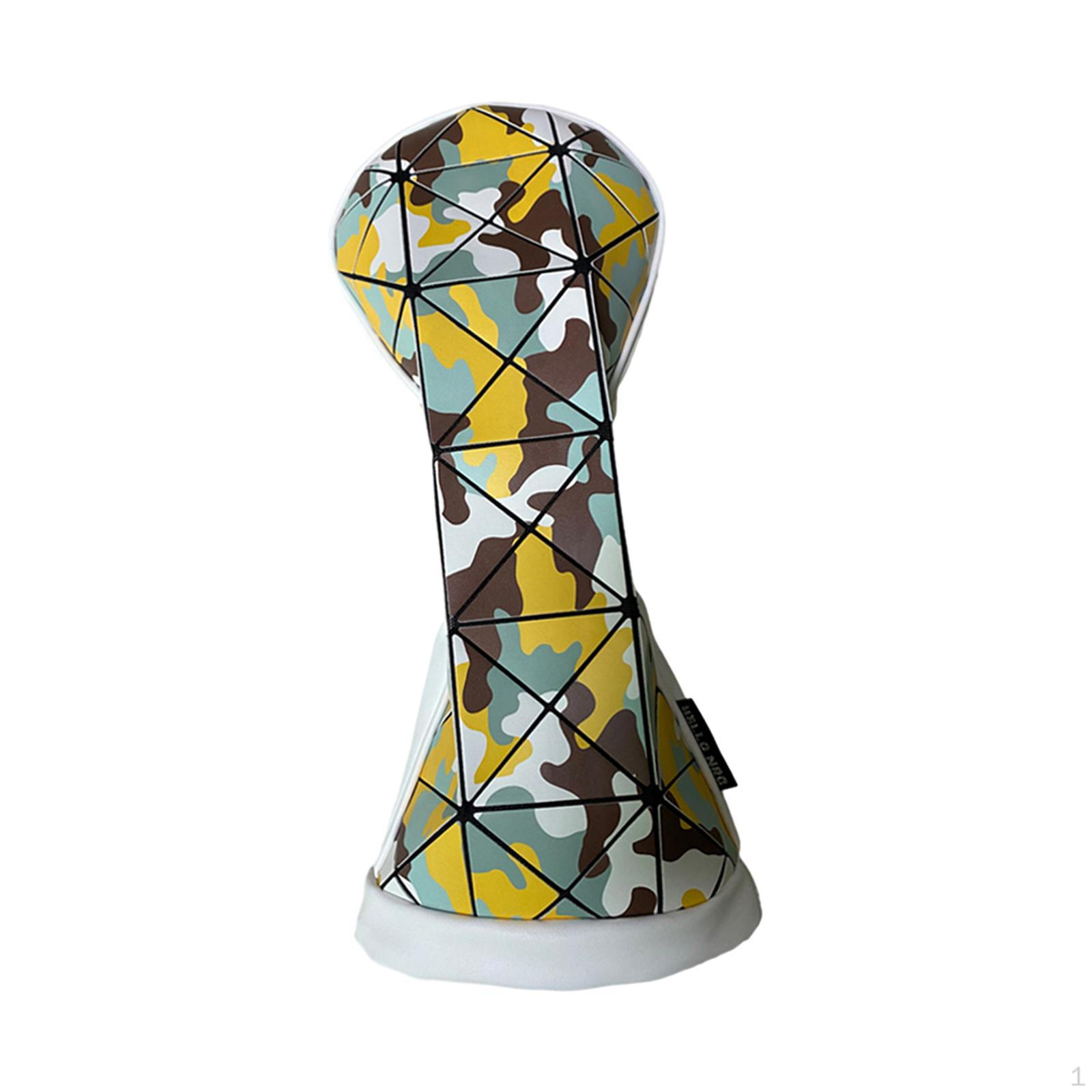 Golf Club Head Cover Set - Complete Protection for Your Yellow No 1