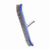 18inch Swimming Pool Steel Brush Bottom Walls Cleaning Supplies for Pond Spa Hot Spring