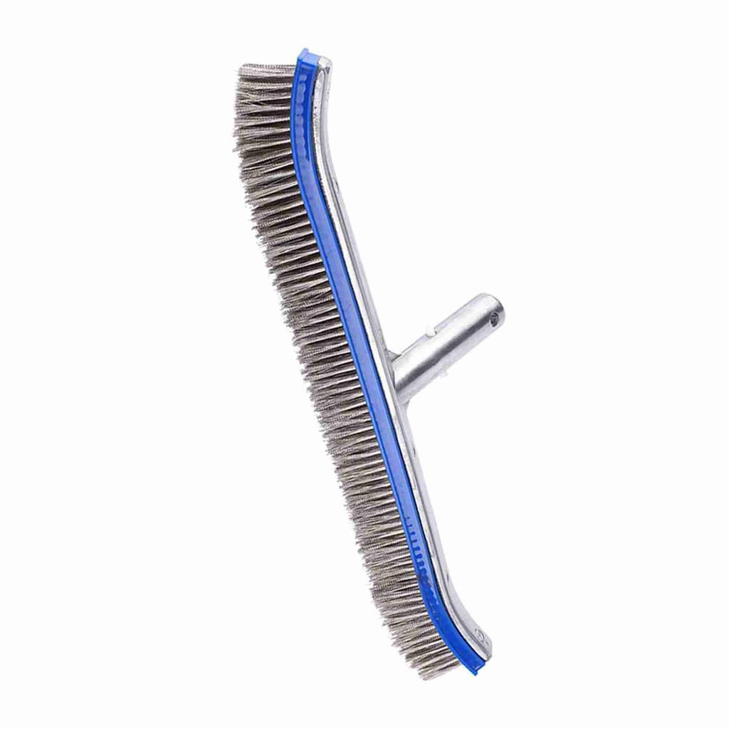 18inch Swimming Pool Steel Brush Bottom Walls Cleaning Supplies for Pond Spa Hot Spring
