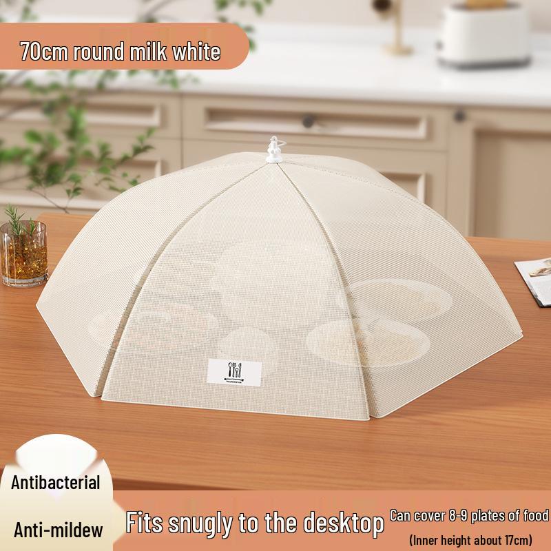 Foldable Antibacterial Dustproof Fly Net Food Cover