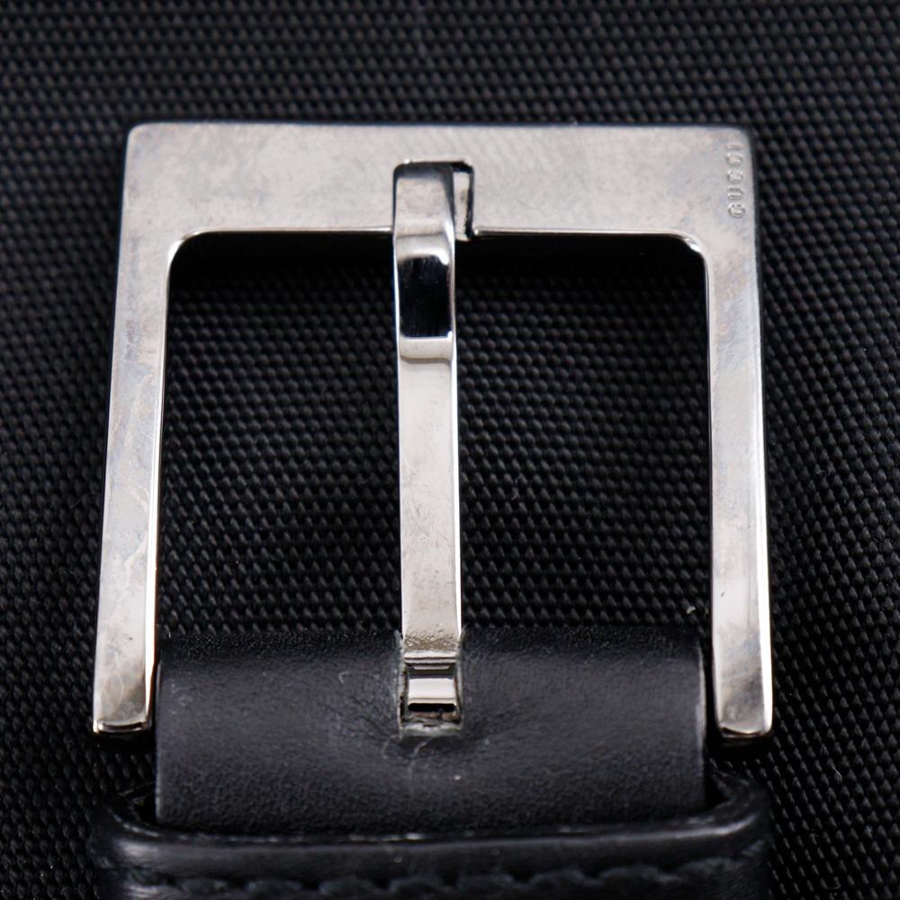 Gucci Shoulder Bag 141194 Black Nylon Canvas Unisex Used