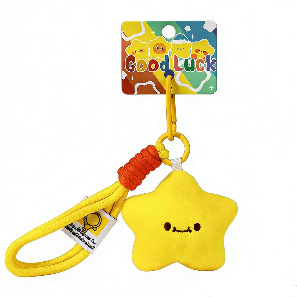 

Good Luck Pentagram Lanyard Cute Wishing Star Pendant Charms Bag Hanging Friendship Smile Lanyard