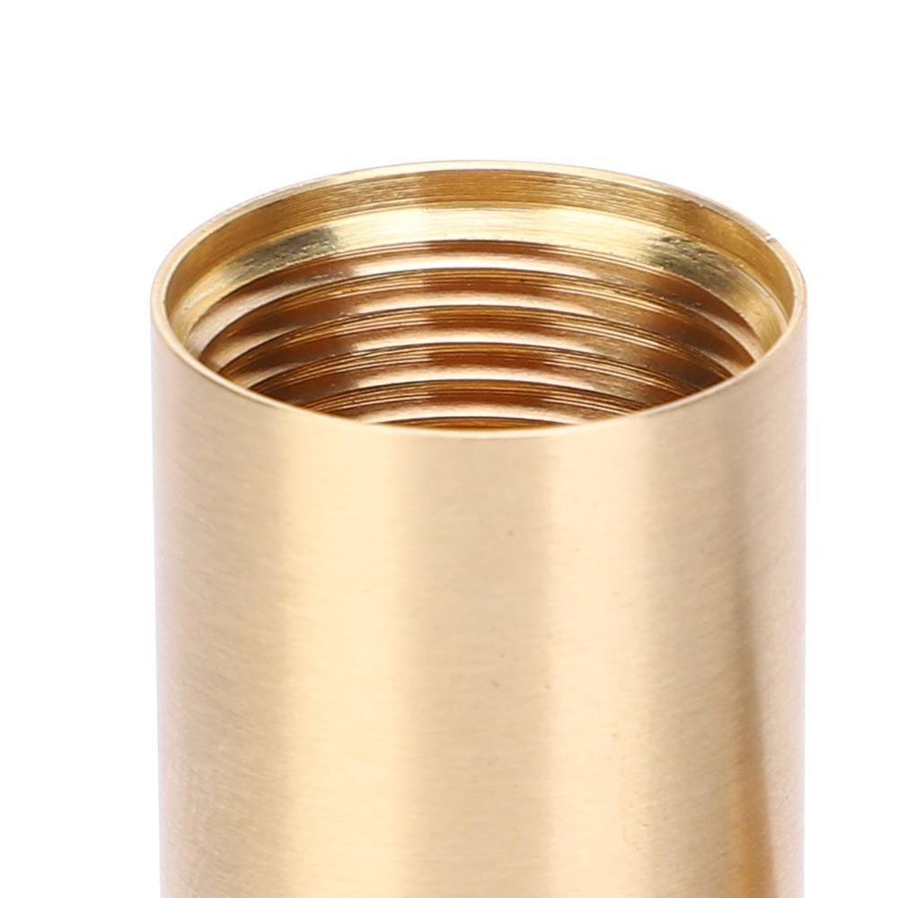 Brass Tablet Container Waterproof Pill Container Durable Capsule Box Holder  Outdoor Travel